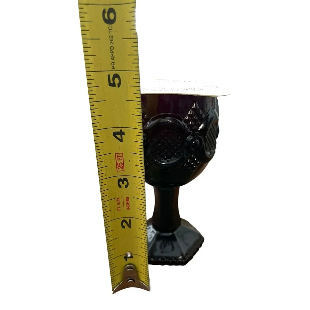 Avon 1876 Cape Cod Collection Wine Goblet Candlette Holder Bayberry NIB Vintage